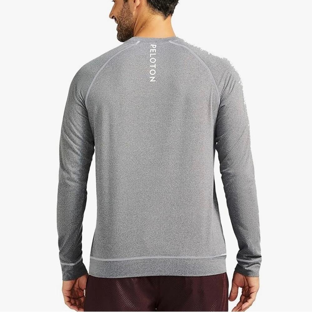 Peloton Men's Grey Dreamblend Crewneck L/S Pullover X Large NWOT - Picture 6 of 7